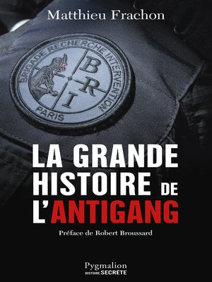 cover image of La Grande Histoire de l'Antigang